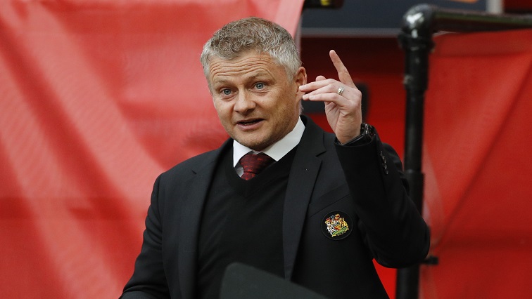 Manchester United manager Ole Gunnar Solskjaer before the match