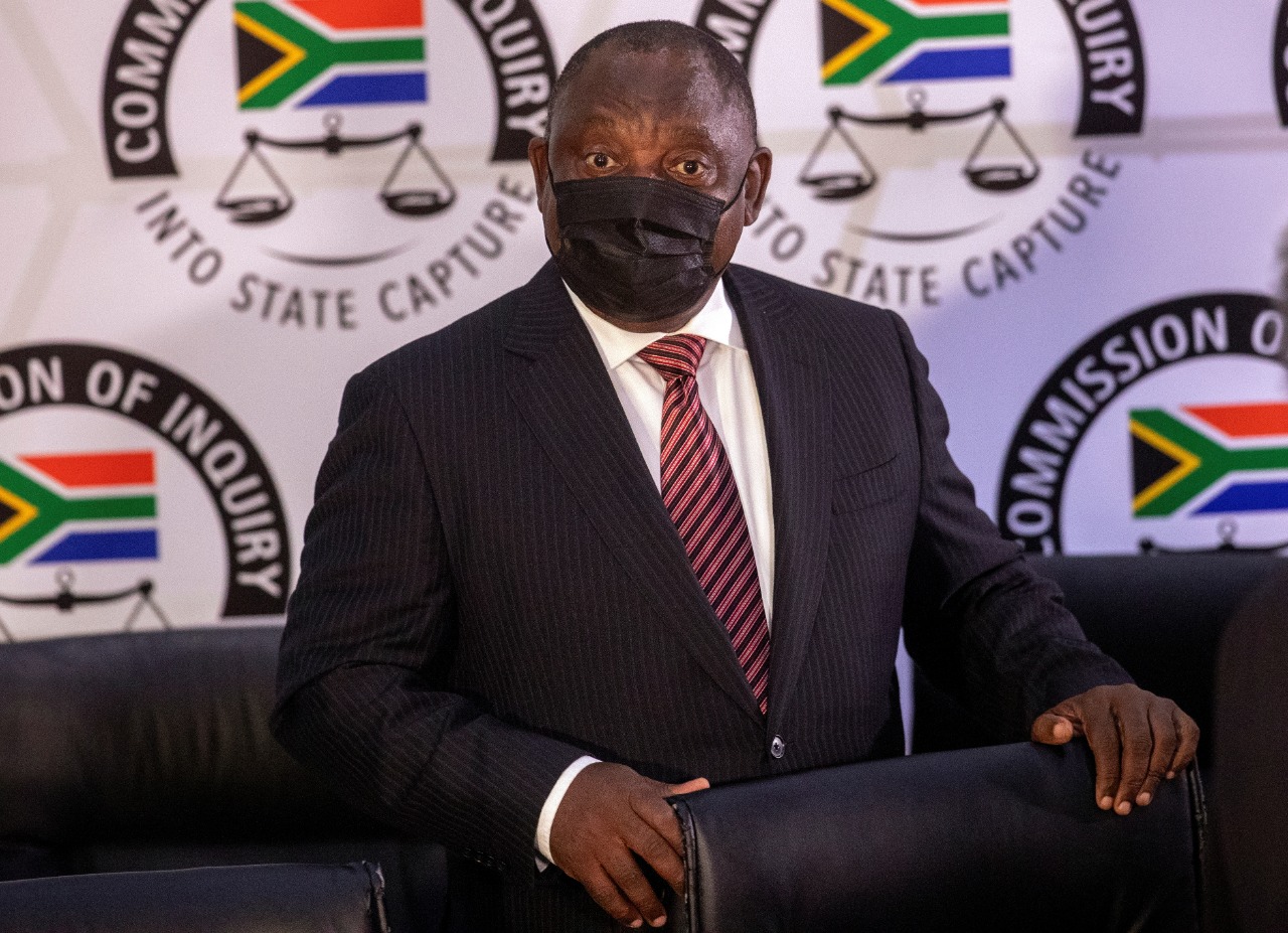 Ramaphosa responded to questions as to why the ANC chose to rebuff a proposal by the DA  that Parliament probe the allegations emerging from media reports on the Gupta family.