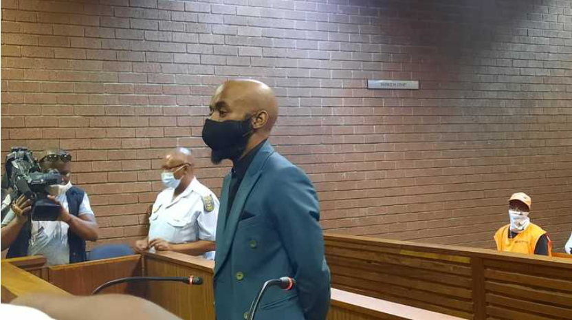 Nthuthuko Shoba appeared in the Roodepoort Magistrate's Court, west of Johannesburg, on Tuesday morning.