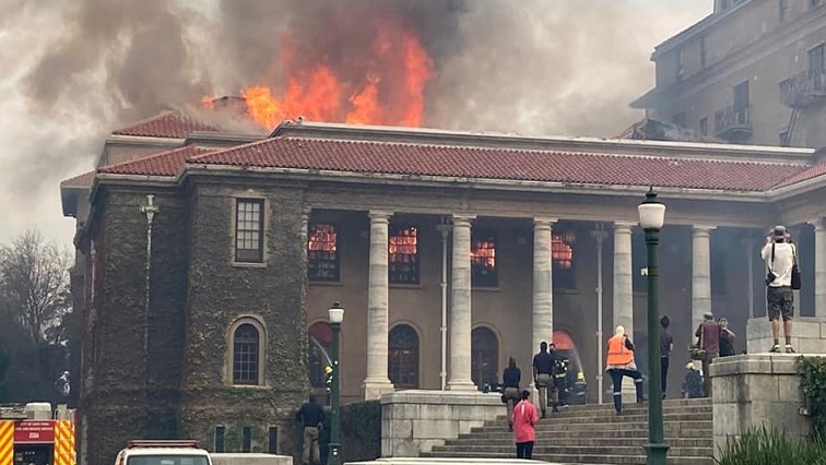 The Jagger Library is one of several historic landmarks in Cape Town that was gutted in the blaze that started last week Sunday.