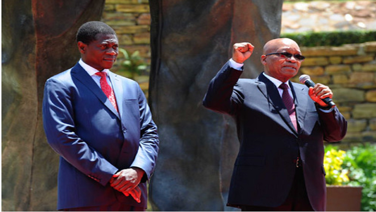 Mashatile (left) has also revealed that Zuma will be campaigning for the ANC for this year's local government polls.