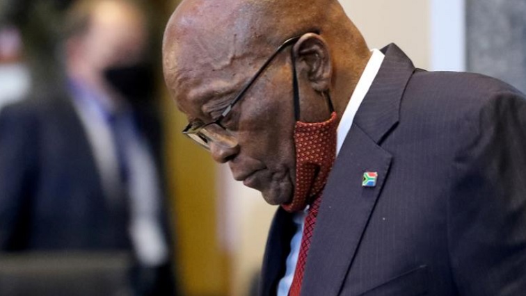 Former President Jacob Zuma was back in court on Monday.