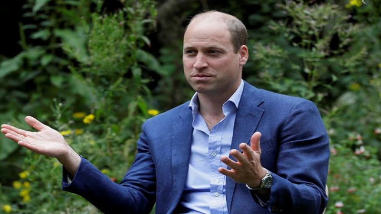 Britain's Prince William, Duke of Cambridge, speaks during a visit to the Garden House, part of the Light Project, which works on getting people safely off the streets throughout the coronavirus disease (COVID-19) outbreak, in Peterborough, Britain, July 16, 2020.
