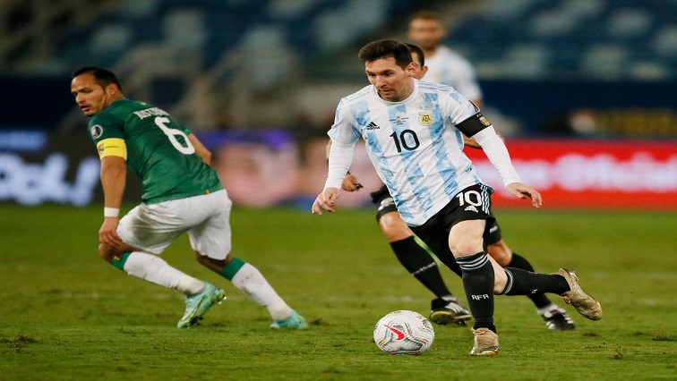 Lionel Messi Messi was in fine form on his 148th appearance for Argentina.