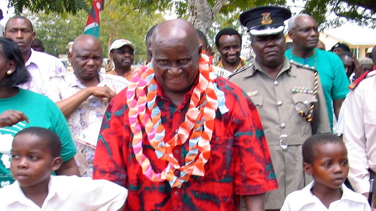 Former Zambian president Kenneth Kaunda was in power from 1964 to 1991.