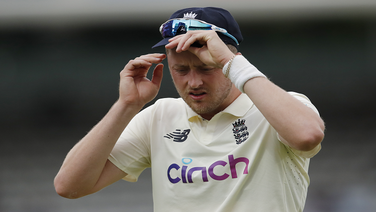 Robinson has been ruled out of England's second test against New Zealand starting at Edgbaston on Thursday.