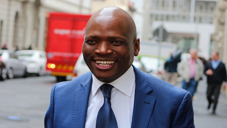Former SABC COO Hlaudi Moetsoneng leaves the Cape High Court, where the DA had brought an application to have him suspended from the public broadcaster.