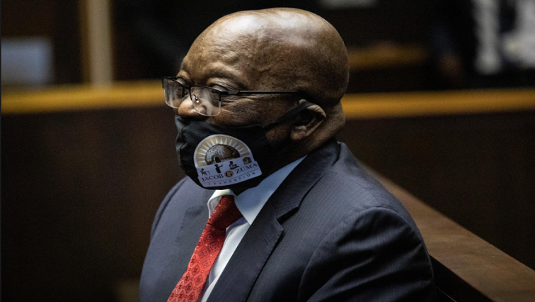 Former president Jacob Zuma in the High Court in Pietermaritzburg for his corruption, fraud, racketeering and money laundering case on June 23, 2020.