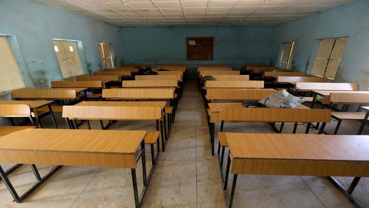 [File Image] An empty classroom at a school.