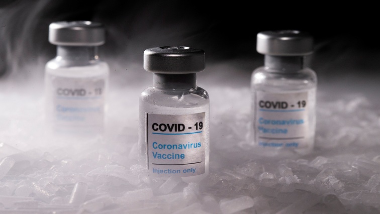 Vials labelled COVID-19 vaccine seen in this file photo.