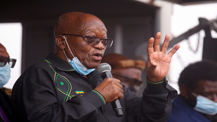 Zuma handed himself over to police just before midnight on Wednesday, a few hours after ambulances were turned away from entering the Nkandla homestead by his son, Edward, and a small crowd which had gathered in support of the former president.