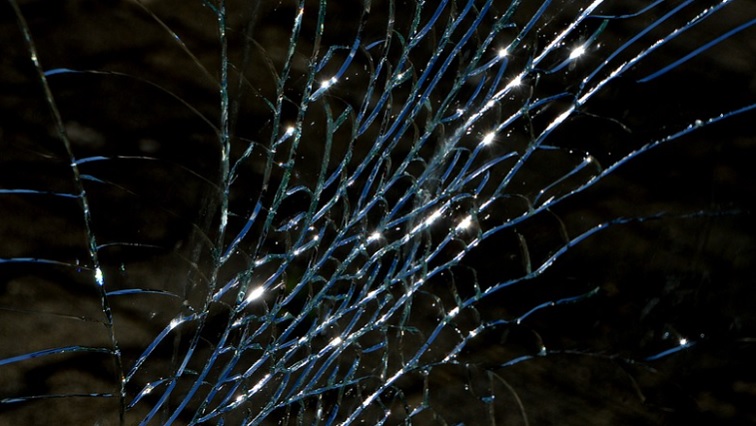 File Image: A picture of a shattered glass.