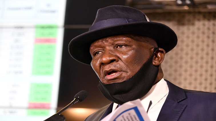 Minister General Bheki Cele briefs the media to present the quarterly crime statistics reflecting crimes that occurred from 1st of July to end of September 2020.