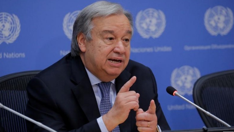 United Nations Secretary-General Antonio Guterres takes part in a news conference at the United Nations headquarters in New York, U.S., June 20, 2017.