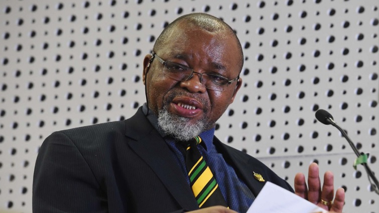 Minister Gwede Mantashe briefs media on Mining Charter engagement and immediate priorities for the industry, 20 March 2018.