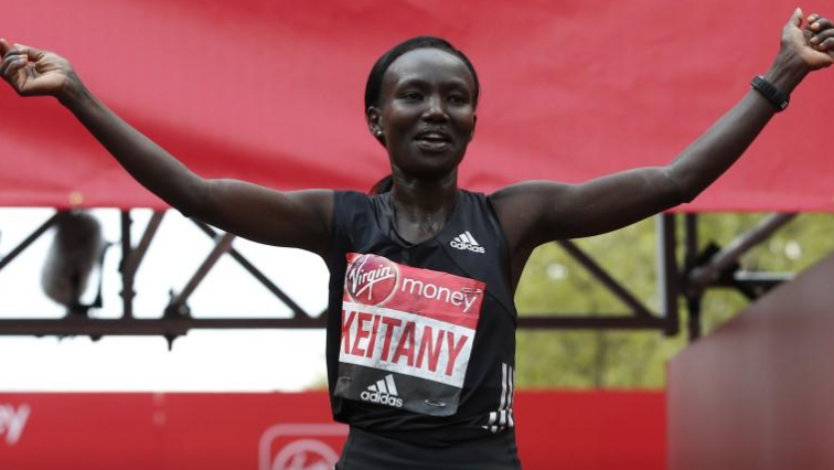 Kenya's Keitany said the COVID-19 pandemic had denied her the chance to receive treatment for a back injury sustained in 2019.