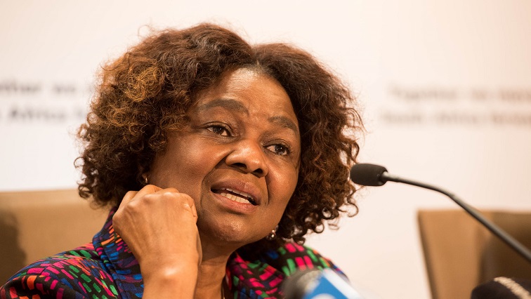 [File Image] Deputy Minister in the Presidency Professor Hlengiwe Mkhize briefing members of the media on the 2018 registration process during a media briefing held at the Ronnie Mamoepa Media Centre, Tshedimosetso House.