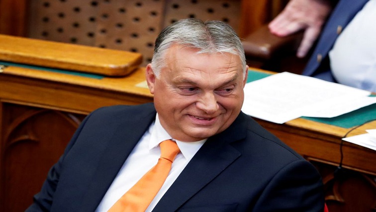 Hungarian Prime Minister Viktor Orban attends the opening session of parliament in Budapest, Hungary, September 20, 2021.