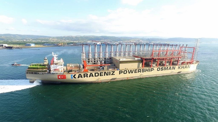 [File photo] Karpowership seen in the image above.