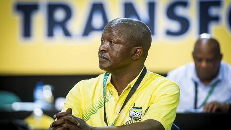 African National Congress (ANC) Deputy President David Mabuza at the ANC’s elective conference.