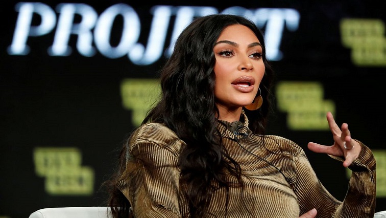 Television personality Kim Kardashian attends a panel for the documentary "Kim Kardashian West: The Justice Project" during the Winter TCA (Television Critics Association) Press Tour in Pasadena, California, US.
