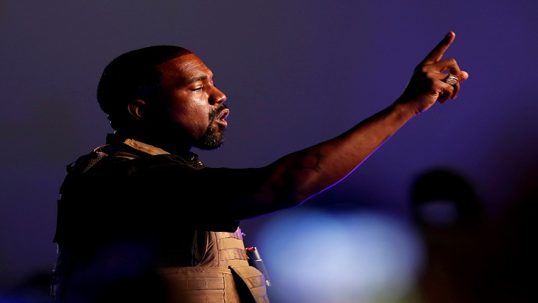 Kanye West, who changed his name to Ye, seen performing on stage