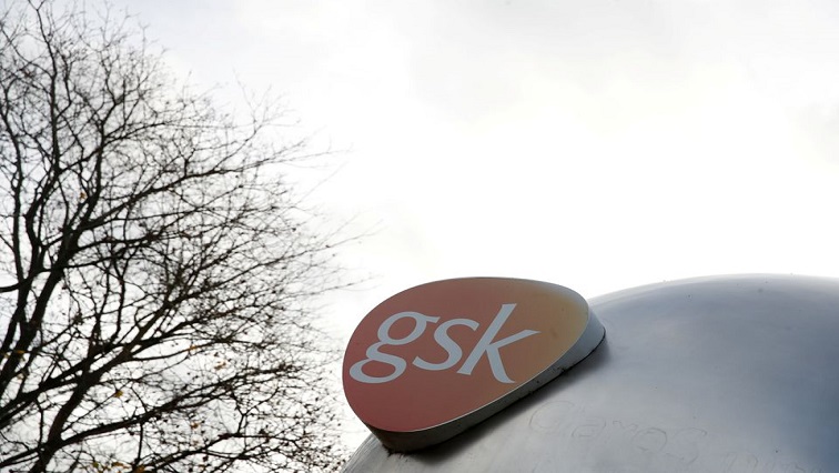 Company logo of pharmaceutical company GlaxoSmithKline is seen at their Stevenage facility, Britain October 26, 2020.