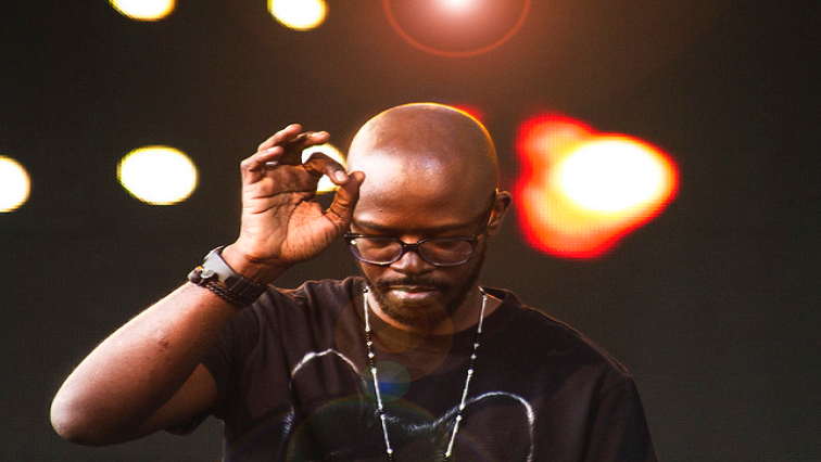File image of Black Coffee performing at a club.