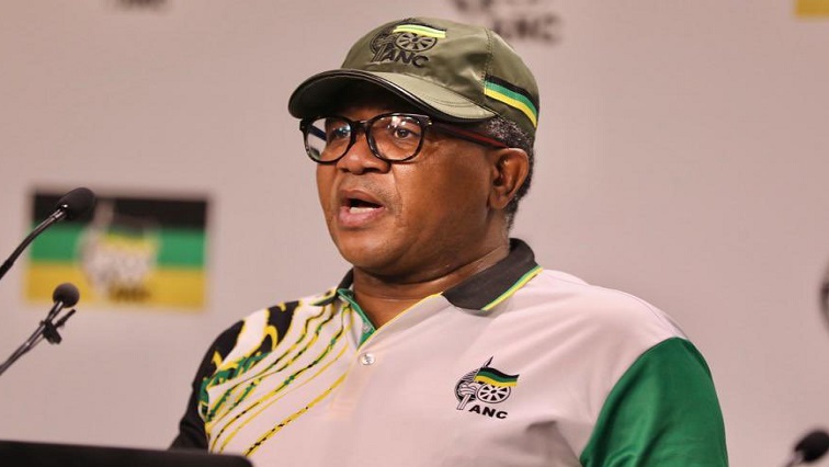 ANC head of elections Fikile Mbalula.