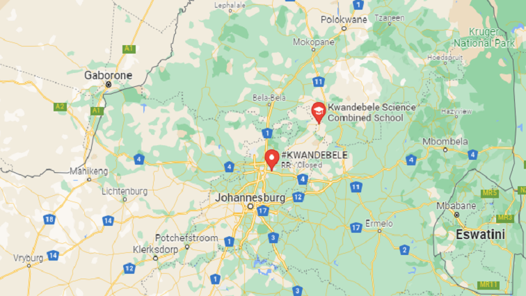 Map of KwaNdebele