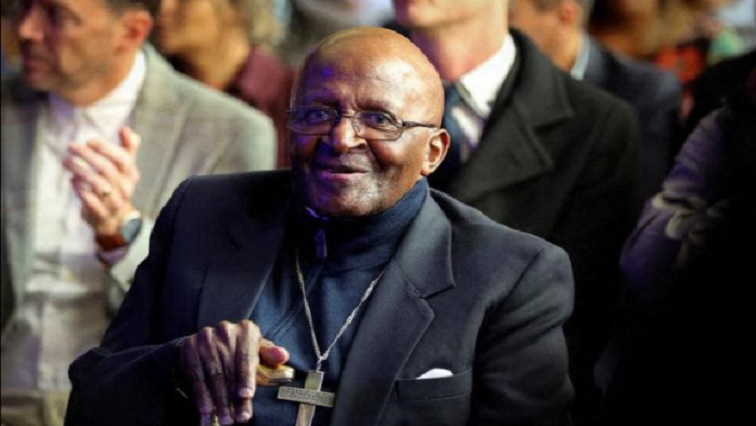 Archbishop Emeritus Desmond Tutu attends the unveiling ceremony of a statue of Nelson Mandela at the City Hall in Cape Town, South Africa, July 24, 2018.