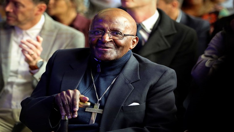 [File Image] Archbishop Emeritus Desmond Tutu attends the unveiling ceremony of a statue of Nelson Mandela at the City Hall in Cape Town, South Africa, July 24, 2018.
