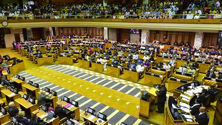 A general view of the National Assembly.