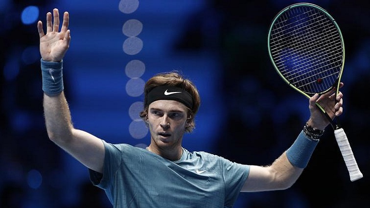 Rublev smashed down six aces in the first set in Madrid [File image]