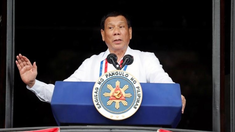 The constitution bars Duterte, 76, from seeking reelection as President [File image]