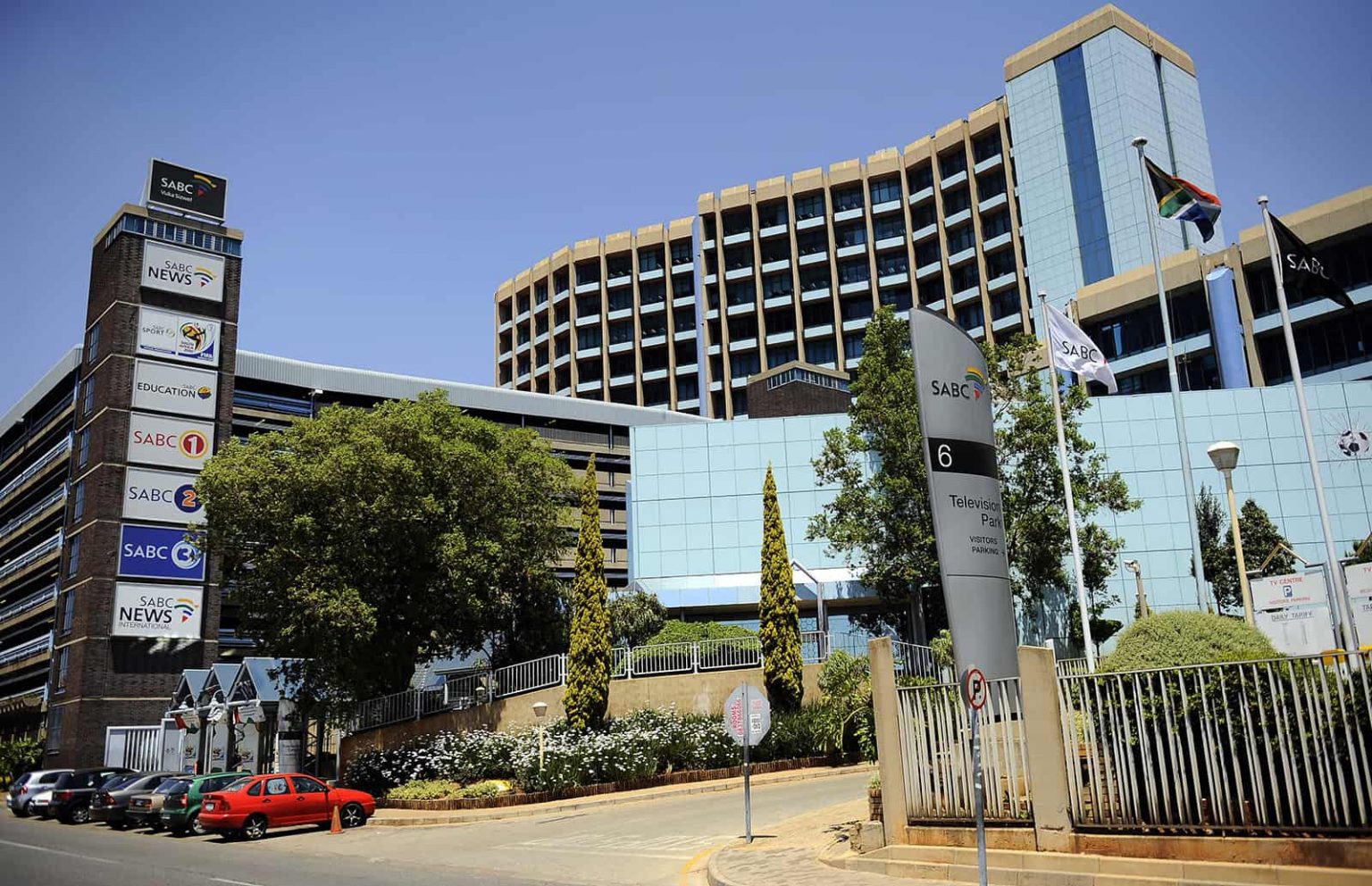 The South African Broadcasting Corporation headquarters in Auckland Park.