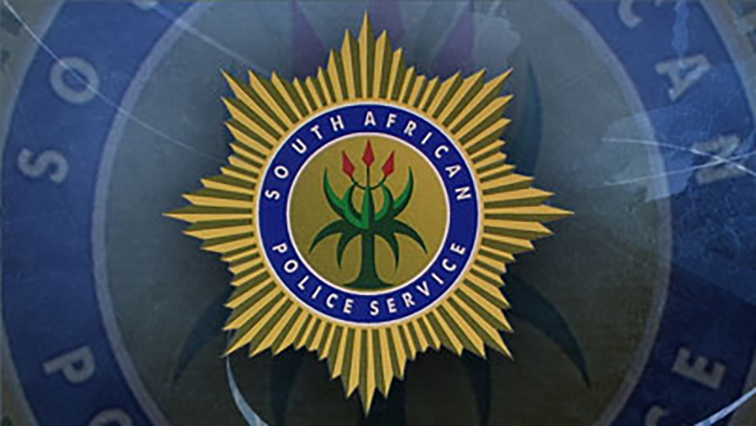 The logo of the South African Police Service.