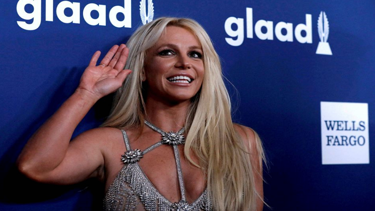 Singer Britney Spears poses at the 29th Annual GLAAD Media Awards in Beverly Hills, California, U.S., April12, 2018.