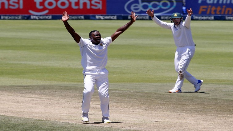 File Photo: South Africa's Kagiso Rabada appeals successfully for the wicket of India's Cheteshwar Pujara in the Second Test between South Africa and India at Imperial Wanderers Stadium, Johannesburg, South Africa on January 5, 2022.