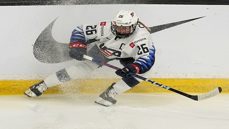 Kingston, Ontario, CAN; USA forward Kendall Coyne Schofield (26) skates against Canada during the first period in a Rivalry Series women's hockey game at Leon's Centre.
