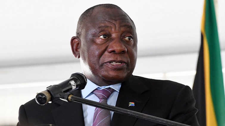 File image: President Cyril Ramaphosa speaks at an event.