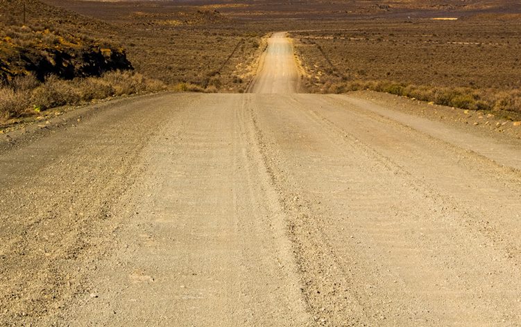 File Photo of a gravel road