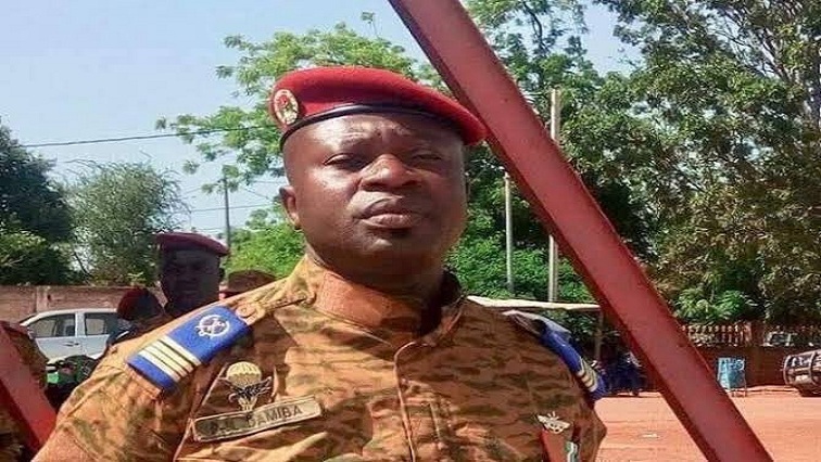 Burkina Faso's new military leader Lieutenant Colonel Paul-Henri Damiba.