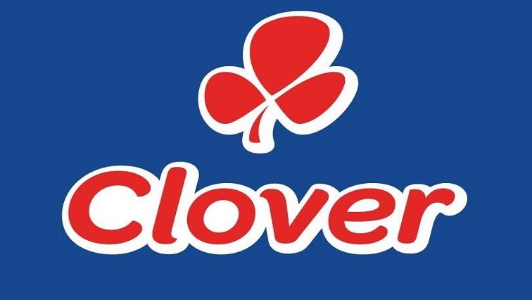 A logo of the Clover company.