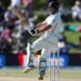 New Zealand vs England - Second Test - Hagley Oval, Christchurch, New Zealand - March 31, 2018 - New Zealand's Colin de Grandhomme in action.