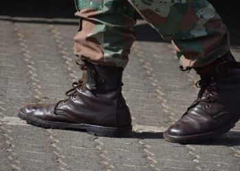 Member of the South African National Defence Force (SANDF).