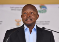 Deputy President David Mabuza delivering the sixth annual Opening Address to the National House of Traditional and Khoi-San Leaders at the Good Hope Chamber