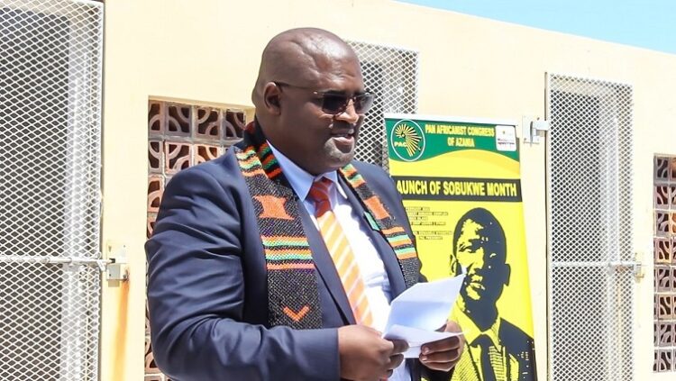PAC Leader Mzwanele Nyhontso.