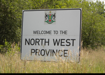 North West province signage.