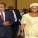 [File Image] Former president Jacob Zuma with Executive Chairperson of the Jacob Zuma Foundation Dudu Myeni on arrival at the student beneficiaries programme graduations at the International Convention Centre in Durban.